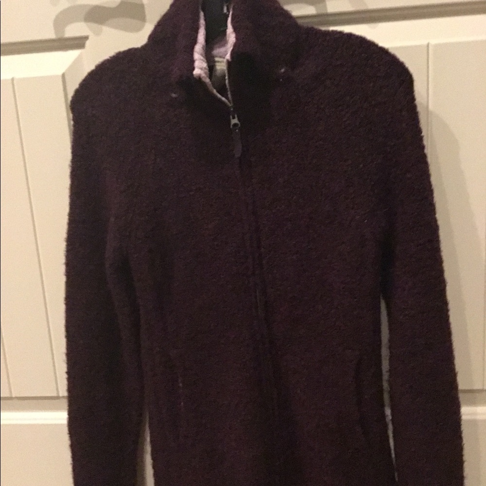 Zip up sweater, warm and cozy
